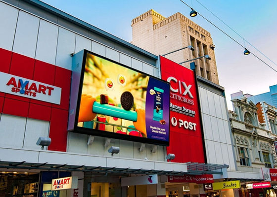 SMD P8 Full Color High Resolution Led Video Wall Screen خارجية بطاقة إعلانية LED