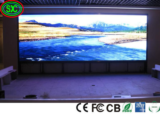 لون كامل مرن UHD P2.5 SMD2121 داخلية ثابتة LED العرض أدى شاشة عرض الإعلانات التجارية