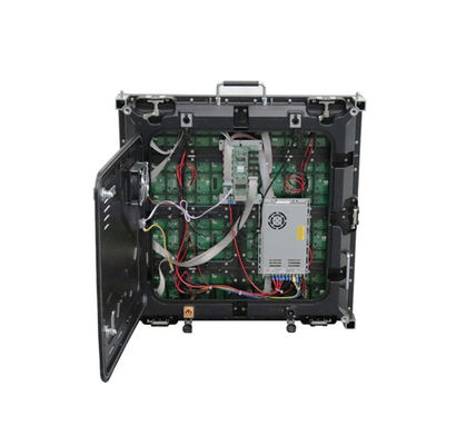 الشاشة المعدنية ذات الدقة العالية ذات الألوان الكاملة للخارج SMD LED Die-Cast Aluminum Screen SMD1921 الخزانة الرقيقة للغاية وحجم الوحدة 192mm x 192mm