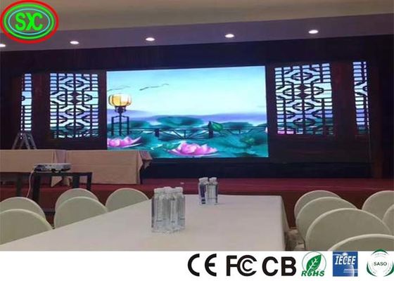 لا موزايك HD IP65 كامل لون الفيديو مرحلة LED عرض وحدة P16mm داخلية