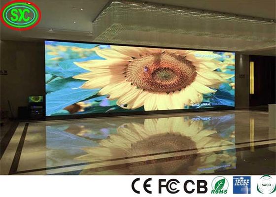 شاشة LED ذات لون كامل داخلية كبيرة مرنة 111111 بكسل / م2 1300 سطوع / م2 P3