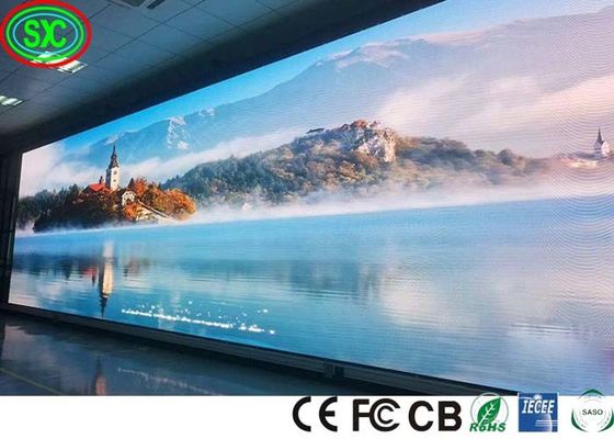لوحة حائط فيديو LED قابلة للبرمجة خالية من الفسيفساء P2.5 SMD2020 1300cd / m2