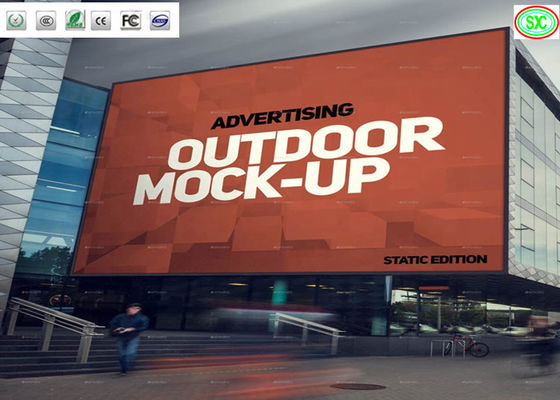 HD في الهواء الطلق Full Color P8 LED Screen Shopping Mall جدار فيديو بحجم خزانة عادية