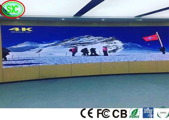 شاشة LED الإعلانية P4 كامل اللون SMD خارجية مرنة شاشة عرض LED