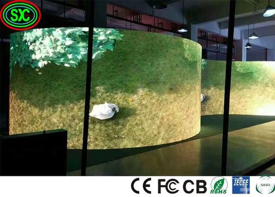 الإعلانات P5 داخلية عرض LED ملون كامل IP34 1/16 مسح smd2121