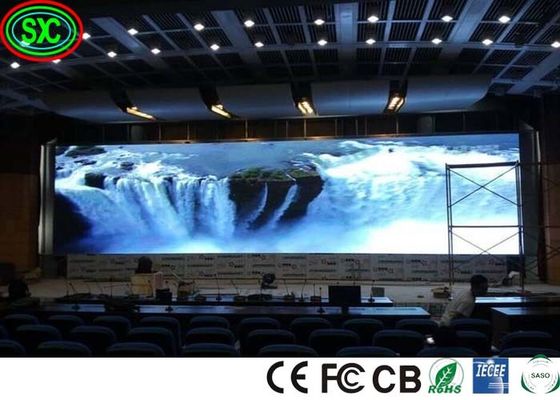 P3.91 800W SMD2121 شاشة عرض خلفية LED للمسرح 192 * 192 مم