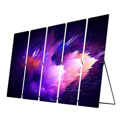 مرآة SMD ملونة كاملة داخلية 1000cd / m2 P2.5 شاشة لوحة فيديو LED 640x640mm