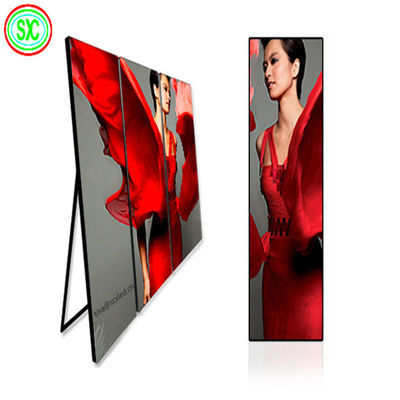 عرض رقيق P2.5 داخلي كامل الألوان للاعلانات الإعلانية LED 640x640mm