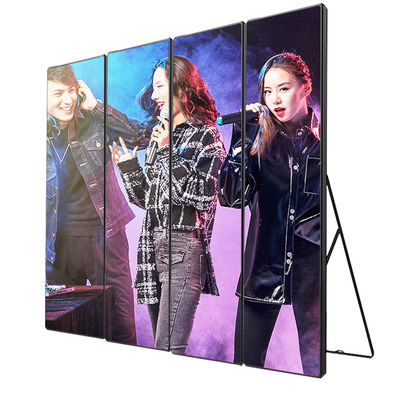 عرض رقيق P2.5 داخلي كامل الألوان للاعلانات الإعلانية LED 640x640mm