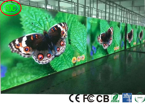 شاشة LED خلفية ذات سطوع فائق P5 للإيجار مع بنية متعددة الحلقات