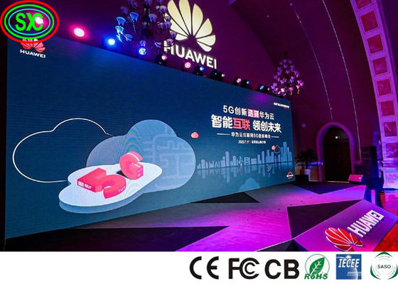 ألوان كاملة 25W 1000CD/M2 P3.91 P4.81 شاشات LED المسرحية شاشة LED خلفية المسرح
