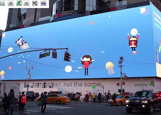 الكثافة الصب الصبغ الألومنيوم رقعة رقيقة الشاشة LED مع &gt; 1000CD / مربع متر الوضوح