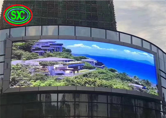 شاشة LED GOB ملونة بالكامل مع وحدة LED 320 * 160mm وحجم مجلس الوزراء 640 * 640mm