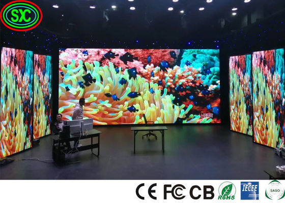 شاشات LED عالية معدل التحديث للمسرح للأحداث الداخلية مع 3840 هرتز وذات دقة عالية