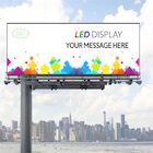 SMD2727 RGB LED Billboards P8 ، لافتة إعلانية بإطار فولاذي بالألوان الكاملة في الهواء الطلق