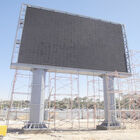 SMD2727 RGB LED Billboards P8 ، لافتة إعلانية بإطار فولاذي بالألوان الكاملة في الهواء الطلق