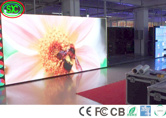 320x160mm 900W / Sqm 600cd المرحلة الجدار الفيديو أدى للأحداث الحية