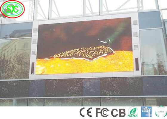 شاشة LED عالية السطوع في الخارج ملونة بالكامل P5 P6 P8 P10 شاشة LED مع شهادات CE ROHS FCC CB IECEE