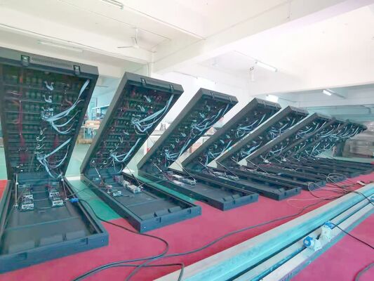 الصيانة الأمامية باللون الكامل P10 الشاشة الكبيرة LED للخارج للإعلان