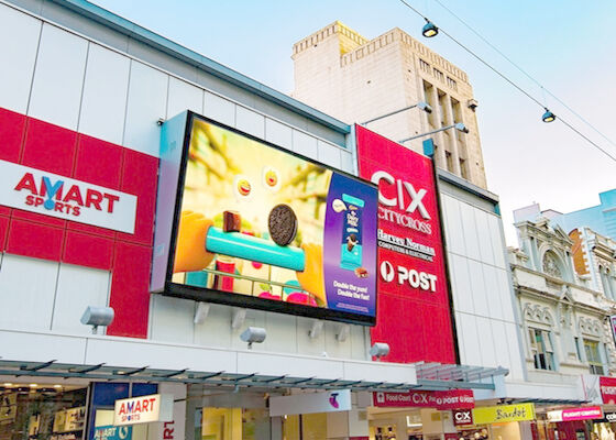 شاشة عرض إعلانات LED الكبيرة