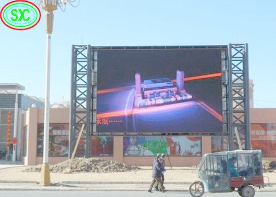عرض LED Nationstar مصباح P8 في الهواء الطلق كامل اللون عرض LED الإعلانات LED BillBoard LED عرض كامل اللون