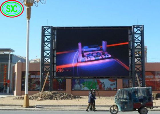 سعر جيد عرض LED Nationstar مصباح P8 في الهواء الطلق كامل اللون عرض LED الإعلانات LED BillBoard LED عرض كامل اللون الانترنت