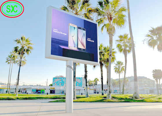 عرض LED Nationstar مصباح P8 في الهواء الطلق كامل اللون عرض LED الإعلانات LED BillBoard LED عرض كامل اللون