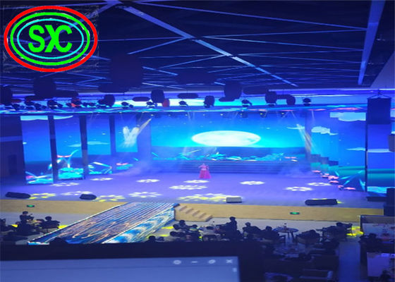 سعر جيد ماء RGB SMD1921 P3.91 تأجير جدار فيديو LED 40W الانترنت