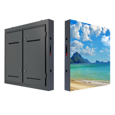 P10 في الهواء الخارجي Full Color LED Billboard 10mm Pixel Pitch 5000nits السطوع