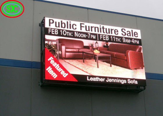 Nationstar Pantalla للإعلانات الخارجية P10 LED لوحة عرض شاشة حائط فيديو