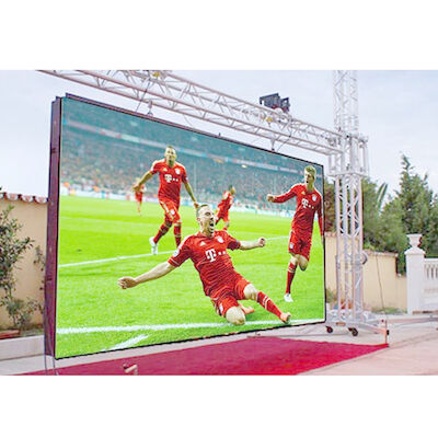 شاشات العرض المضادة للماء P6 في الهواء الطلق حائط فيديو LED لمواقع الفنون المسرحية