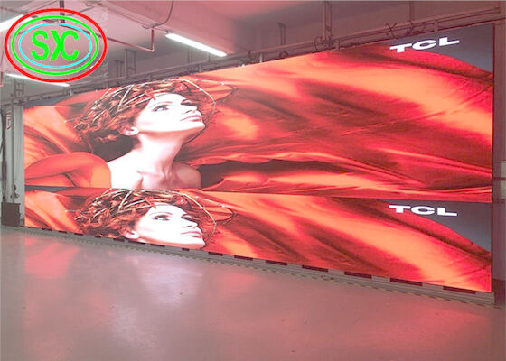 متجر الملابس P2.5 الملصق المرآة الداخلية Full Color LED 192mm X 192mm full color led display