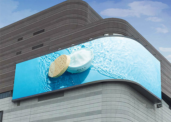 P10 شاشة LED للخارج 10mm Pixel Pitch IP65 مقاومة للماء