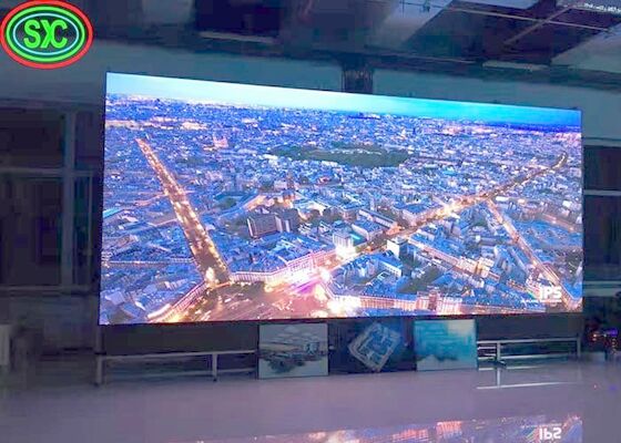 1300cd/m2 P2.6 لوحة المسرح الداخلية للإيجار SMD2121 500x500mn شاشات LED للمسرح