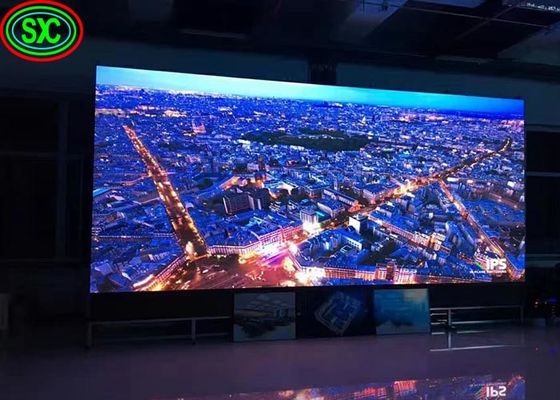 1300cd/m2 P2.6 لوحة المسرح الداخلية للإيجار SMD2121 500x500mn شاشات LED للمسرح