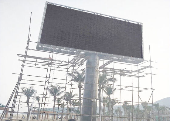 P5 في الخارج كامل لون شاشة عرض LED زاوية عرض واسعة نصب ثابت لوحة إعلان LED