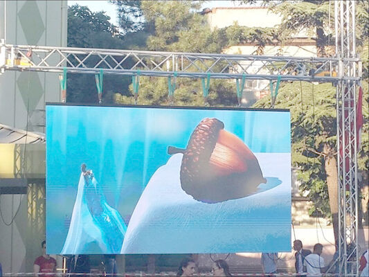 جدار فيديو LED ملون كامل P3 للفنون المسرحية