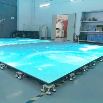 HD داخلية P6.25 SMD3528 Full Color LED Dance Floor 1000mmx 500mm صندوق