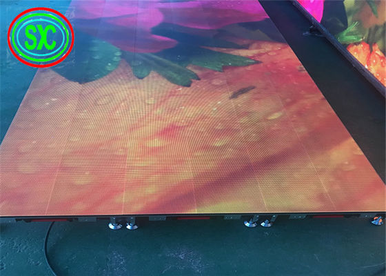 سعر جيد المضادة للتصادم داخلي P6.25 بقيادة حلبة الرقص للبار / KTV / حفلة موسيقية دعم أكثر من 500 كجم الانترنت