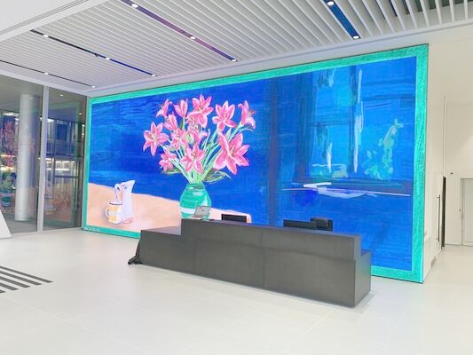 شاشة عرض LED ملونة كاملة داخلية HD P3 حائط فيديو LED ثابت