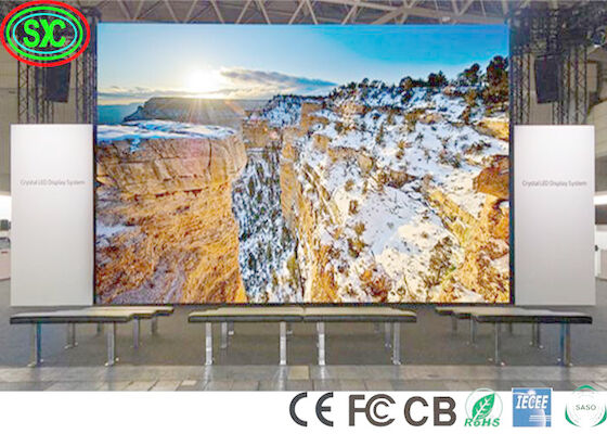 شاشة LED داخلية للاستئجار في الهواء الطلق RGB كبيرة P2 P2.5 P3.91 شاشة حدث LED