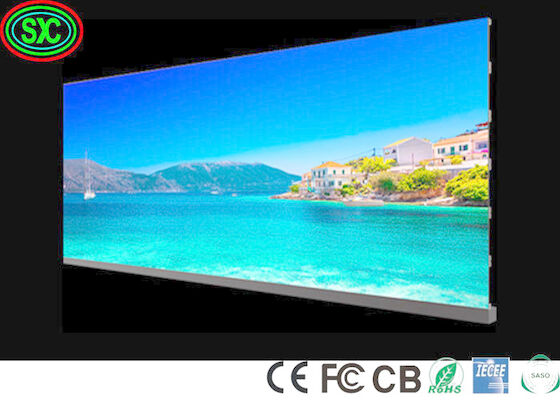 500cd/m2 P1.5 P1.8 P1.9 الإعلانات Rgb LED لوحة 250000dots/m2 الإعلانات الخارجية