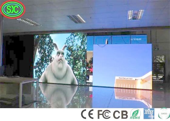 1R1G1B P4 SMD1921 6500cd/M2 LED Video Panel استئجار شاشة LED P4