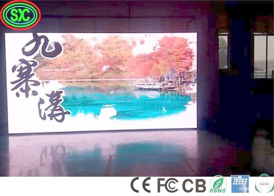 1R1G1B P4 SMD1921 6500cd/M2 LED Video Panel استئجار شاشة LED P4