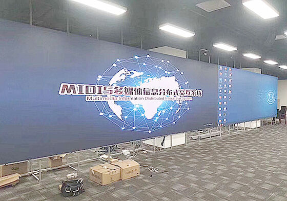 111111 نقطة/مربع Full Color HD Indoor P3 LED Video Wall Screen لمسرح الكنيسة