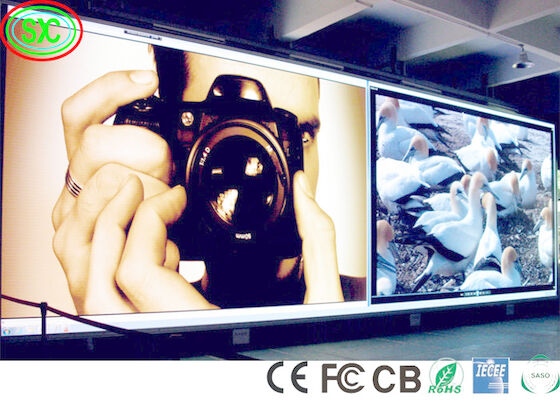 IECEE 1300cd/m2 استئجار المسرح LED خلفية P3.91 SMD2121 شاشة عرض LED كامل اللون