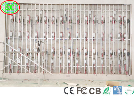 RS485 P2 P3 P4 SMD2121 الإعلانات LED Video Wall IECEE كامل اللون LED شاشة عرض LED