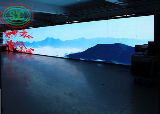 شاشة LED RGB معتمدة مع زاوية مشاهدة 140/60 حياة طويلة شاشة LED كاملة اللون في الهواء الطلق