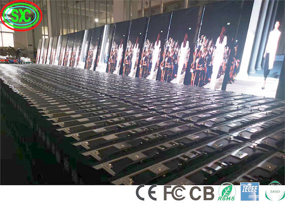 P3.91 6000nits الشاشة المضادة للماء المرحلة LED Display SMD2121 HUB