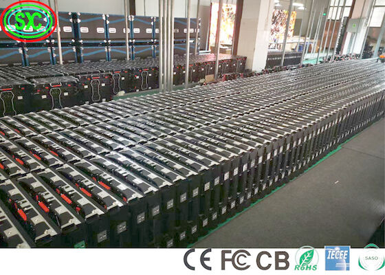 P3.91 6000nits الشاشة المضادة للماء المرحلة LED Display SMD2121 HUB